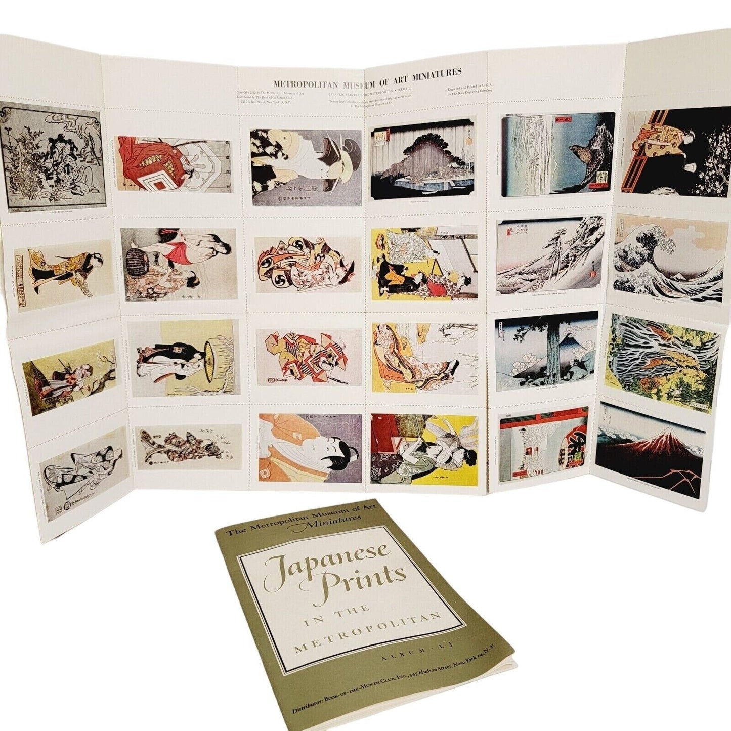 Metropolitan Museum Of Art Miniatures & Albums, da Vinci, van Gogh Hapsburg Japan