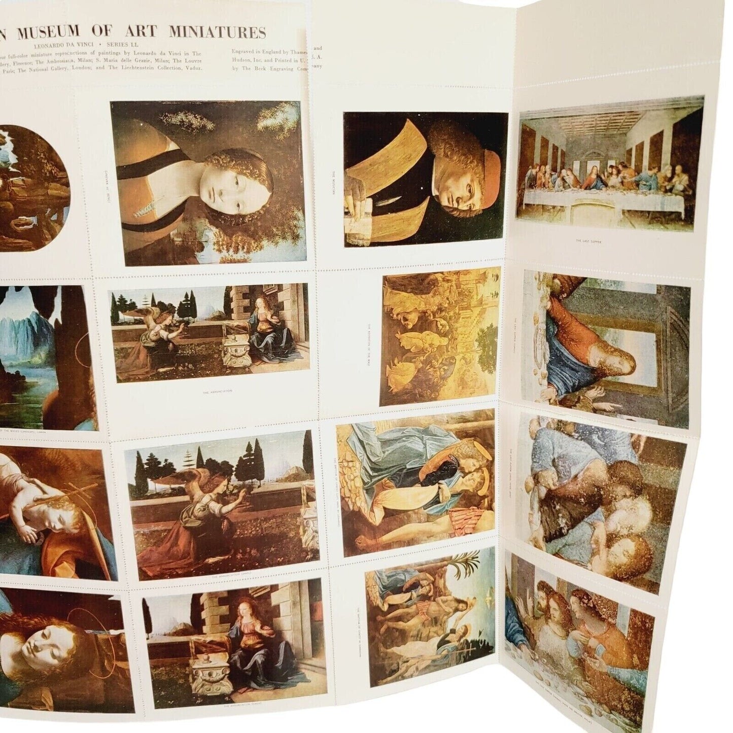 Metropolitan Museum Of Art Miniatures & Albums, da Vinci, van Gogh Hapsburg Japan