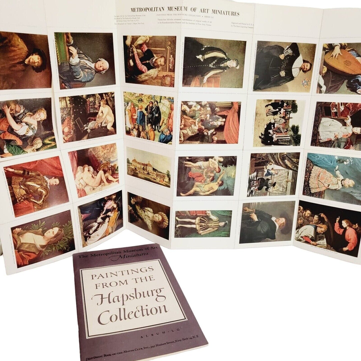 Metropolitan Museum Of Art Miniatures & Albums, da Vinci, van Gogh Hapsburg Japan
