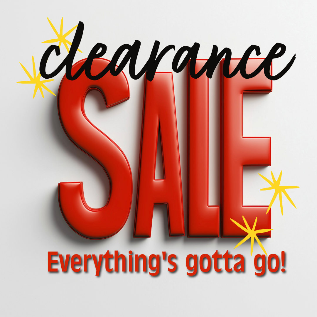 CLEARANCE COLLECTION - Stay Tuned for the Next Clearance Sale ...