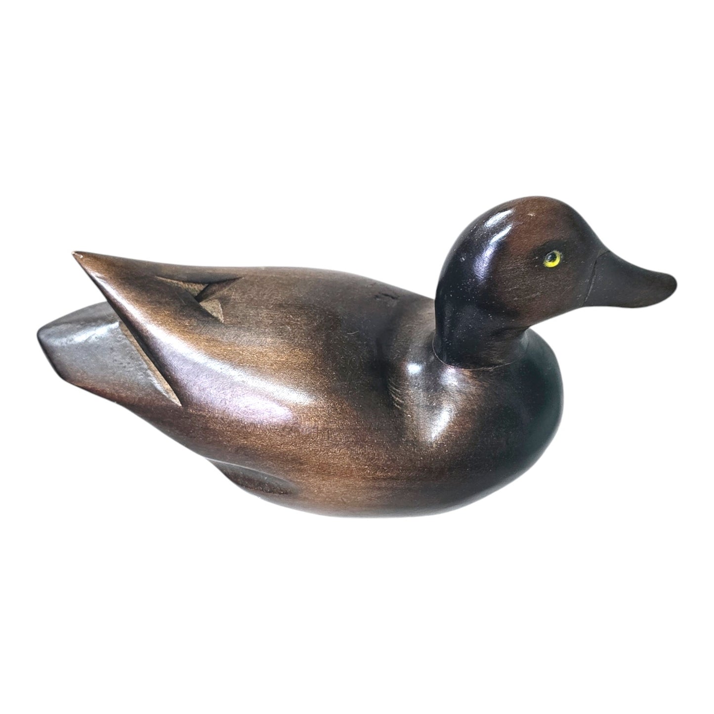 Vintage Hand-Carved Wooden Duck from the Standard Special Company