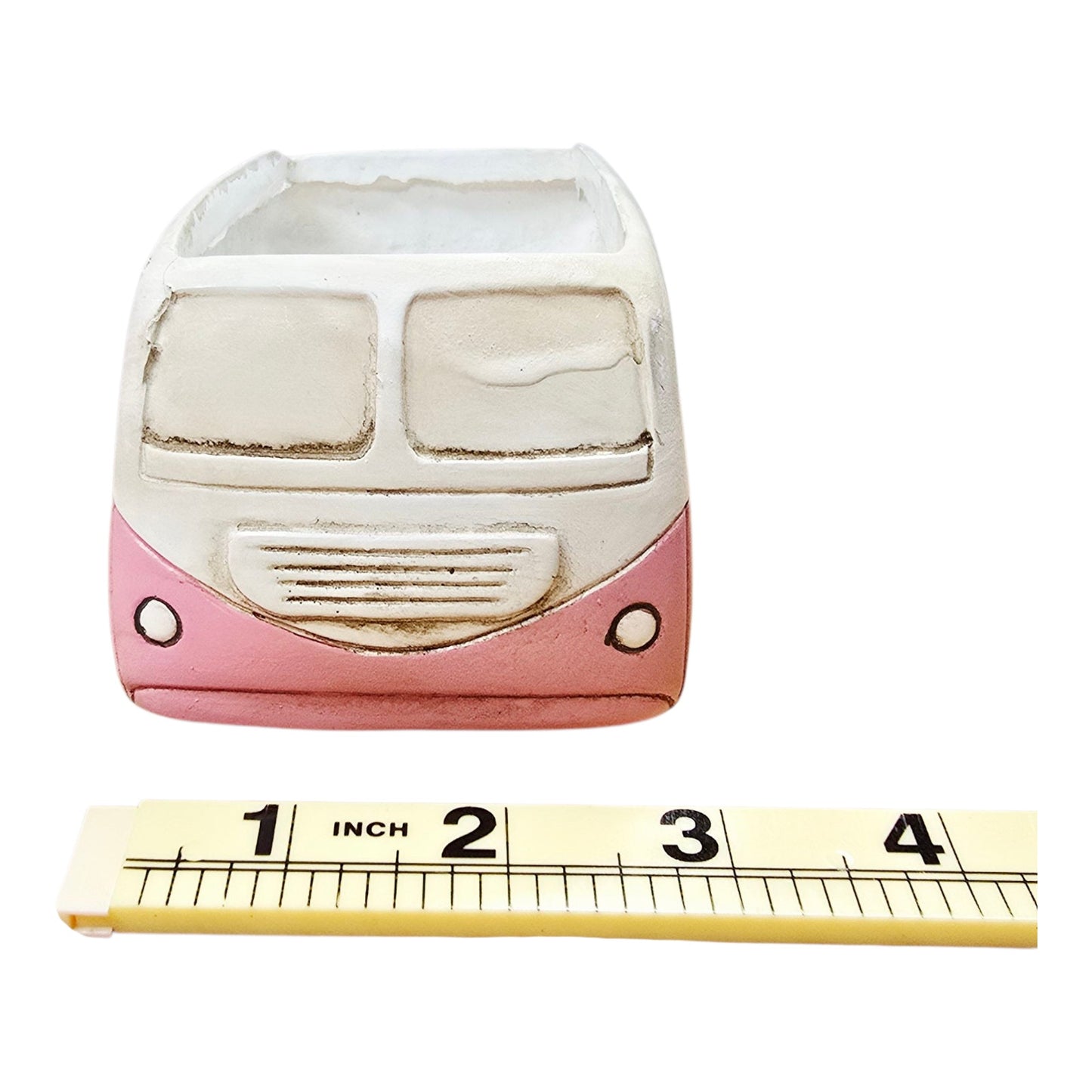 Ashland Ceramic Planter Pink Camper Van Bus Boho Summer Decor Michaels 6"