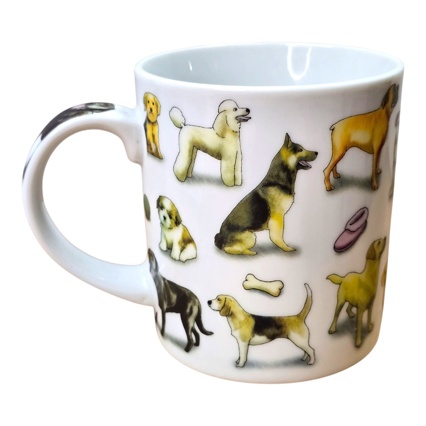 Paul Cardew Dog Coffee Mug Man’s Best Friend 2010 England Ceramic Tea Cup