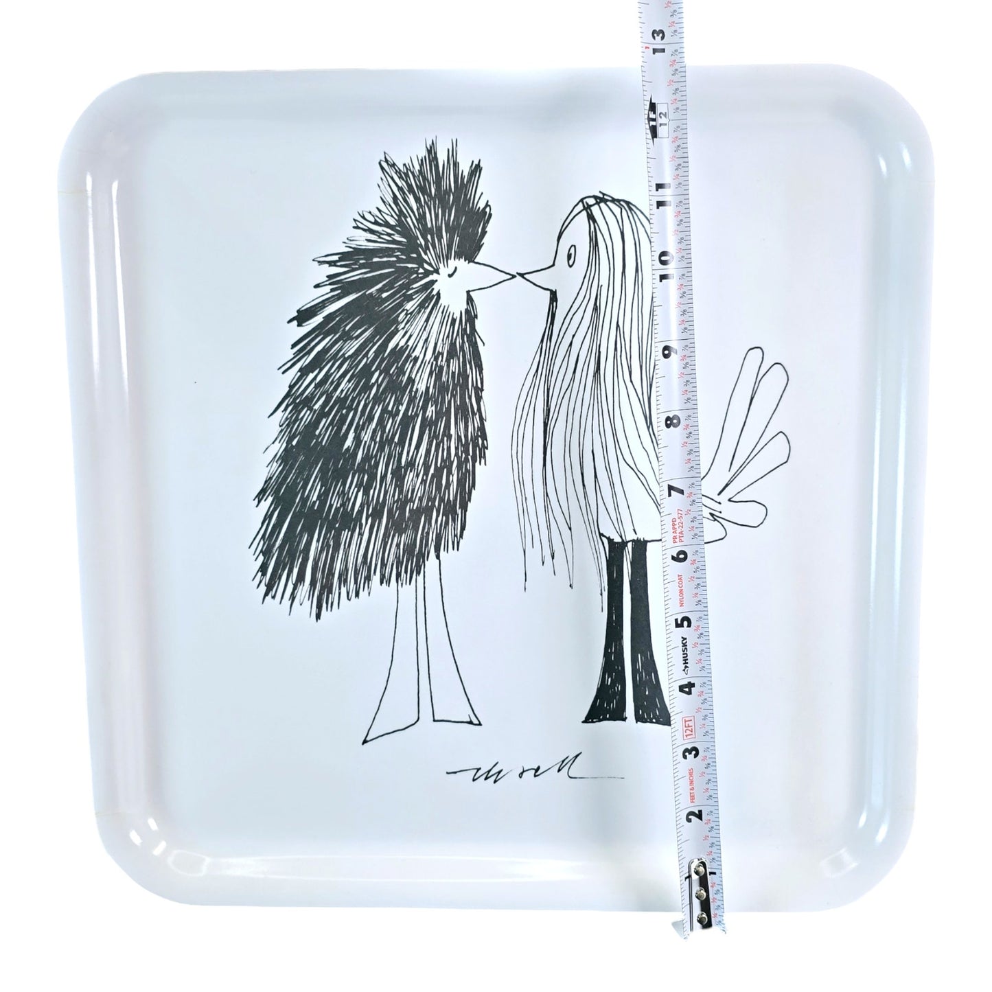 Olle Eksell Birds Square Plastic Tray Limited Edition IKEA