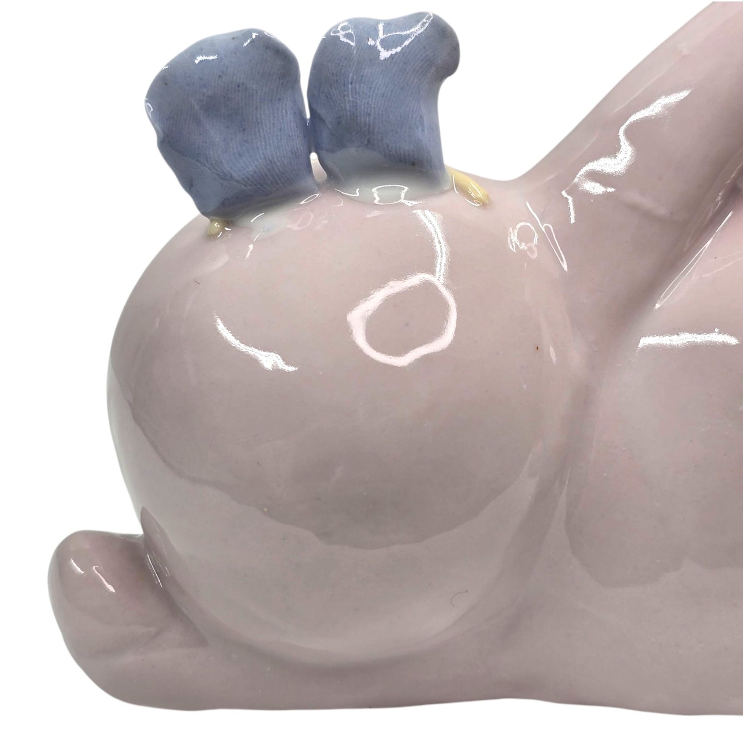 Whimsical Kitsch Pig Mom and Piglets Bank Pastel Pink Ceramic Farmhouse Decor