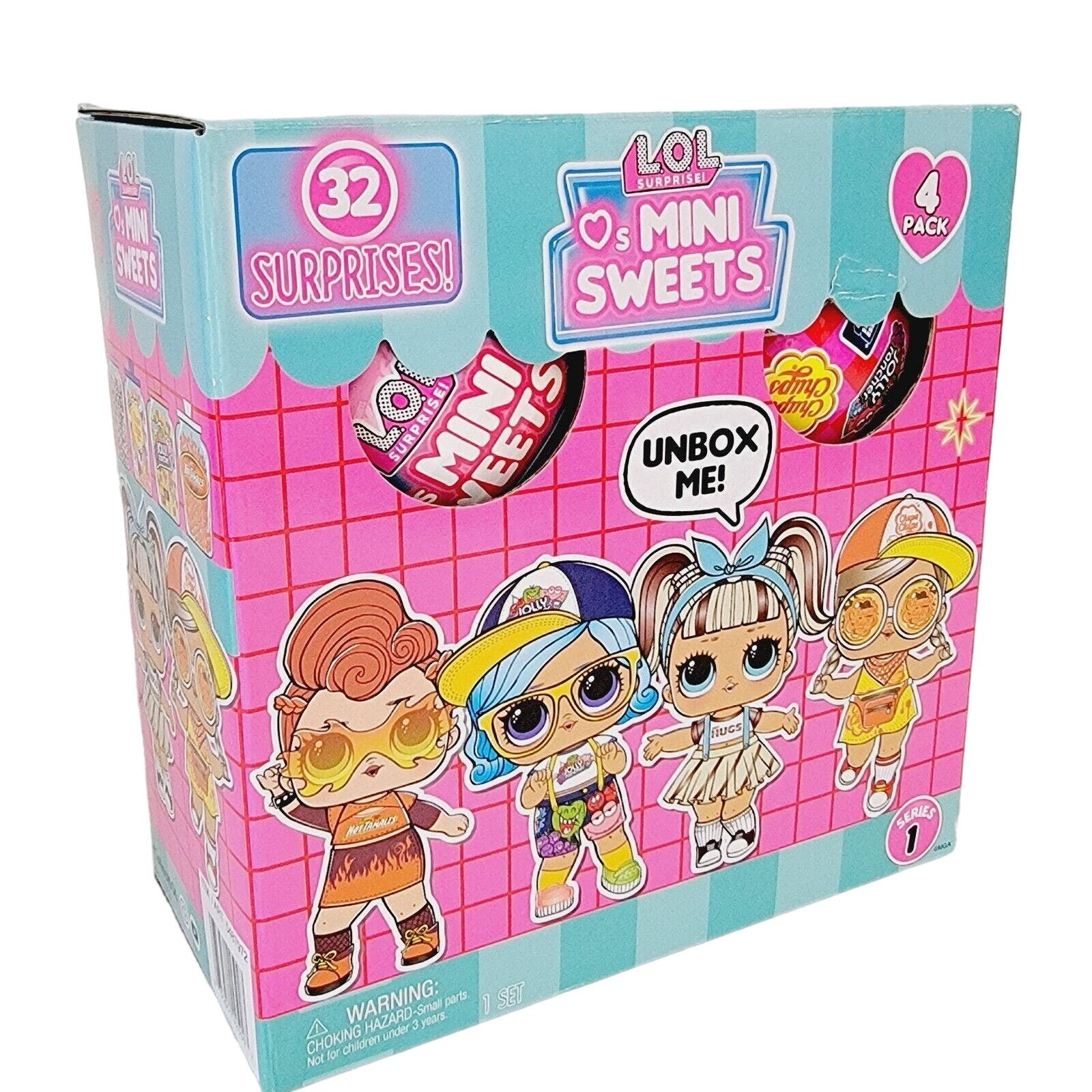 LOL outlet Surprises MINI SWEETS 4 pack set of 3