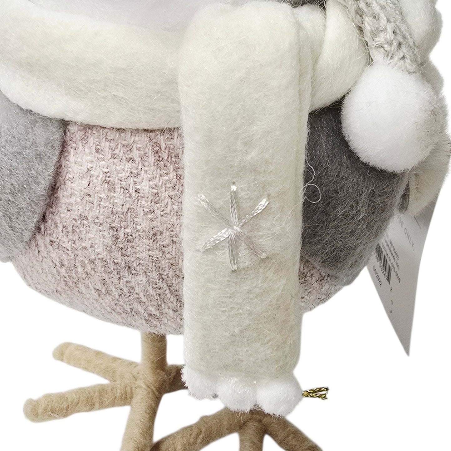 Target Spritz Bird Loop 2022 Featherly Friends Winter Christmas Gray Trapper Hat