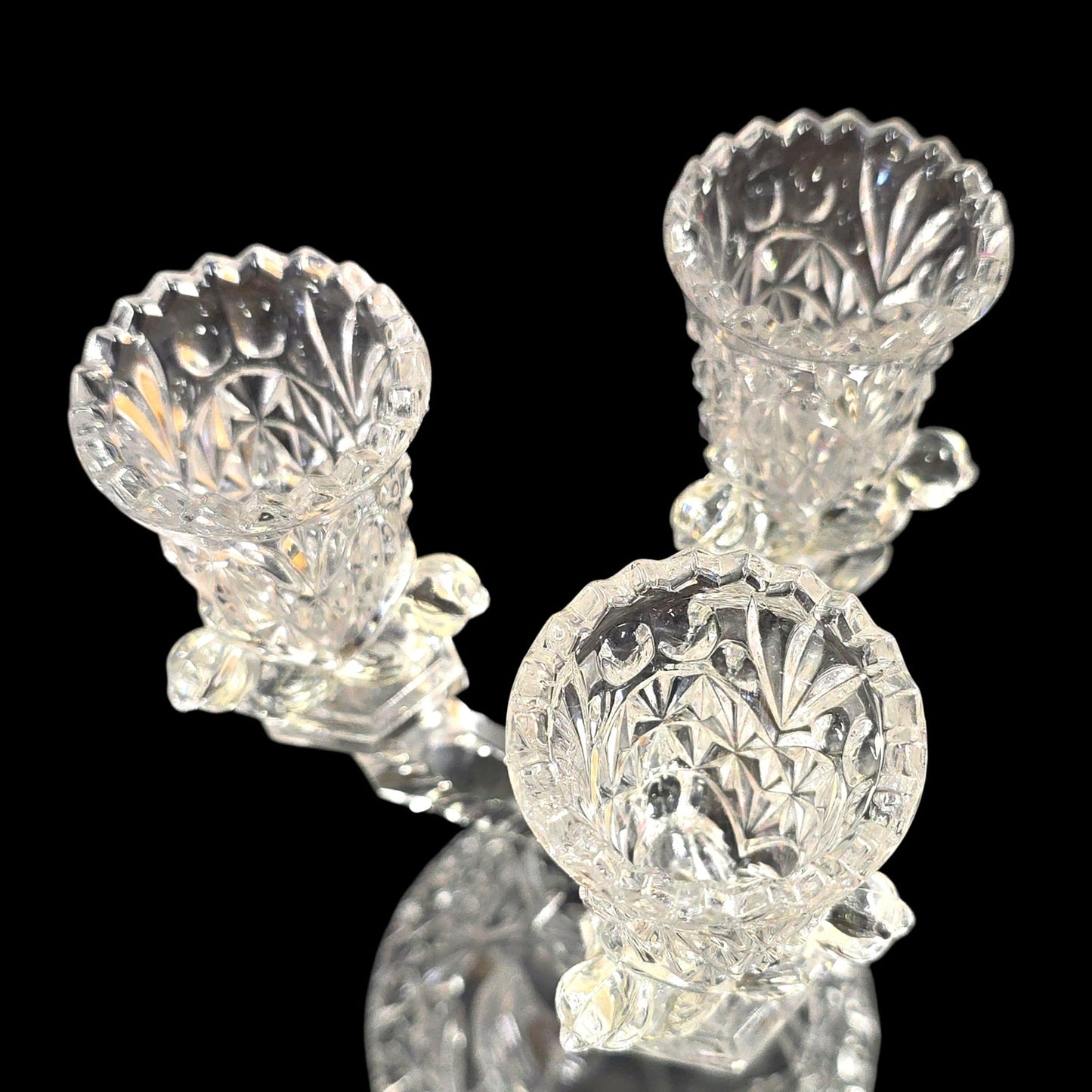 The Byrdes Collection 3 Light Candlestick by Hofbauer Made in Germany
