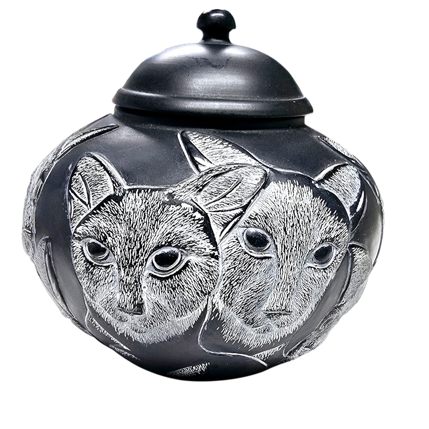 Harmony Kingdom Jardinia ROYAL FAMILY Inscribed Cats Cachepot Trinket Box