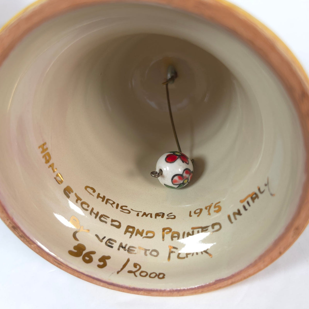 Vintage Veneto Flair V Tiziano Italian Christmas Bells Set 3 1973 1975 1976