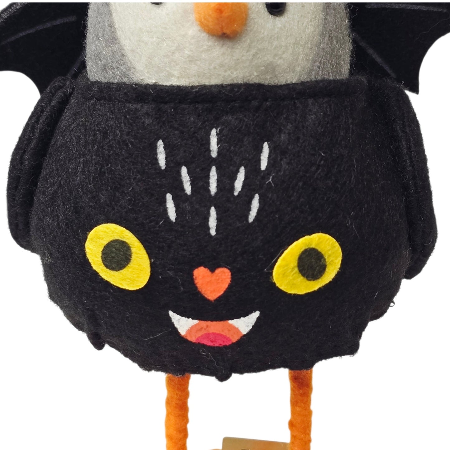 Target 2022 Screech Halloween Bird Hyde & Eek Black Owl Bat Figurine Collectible