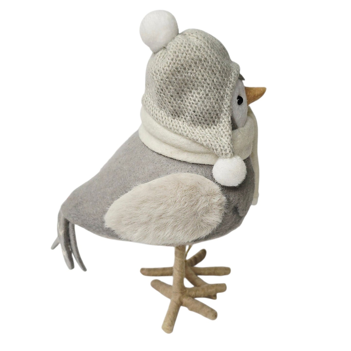 Target Spritz Bird Loop 2022 Featherly Friends Winter Christmas Gray Trapper Hat