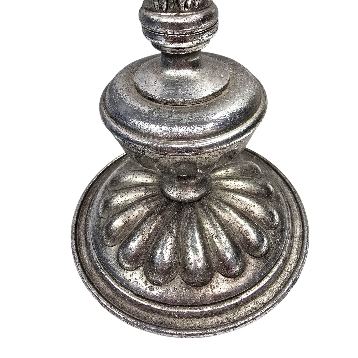 Vtg Silver Metal Eagle Candlestick Holder 8" Federal Revival Neoclassical Decor