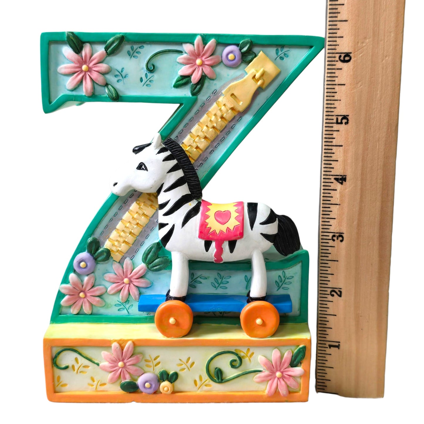 Mary Engelbreit Letter “Z” Bookend Vintage 1998 Resin