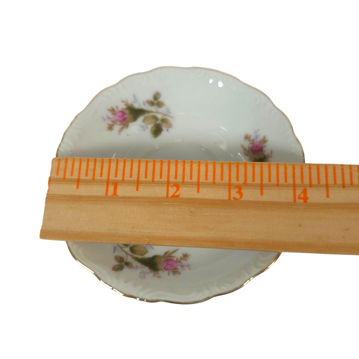 Vintage Royal Sealy Japan Floral Porcelain Teacups & Saucers, Set of 2