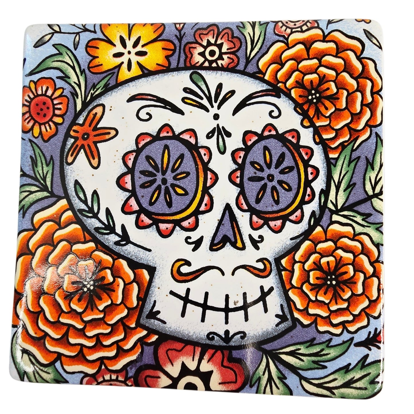 Disney Pixar Coco Stoneware Coasters Dia De Los Muertos Coaster Set of 4