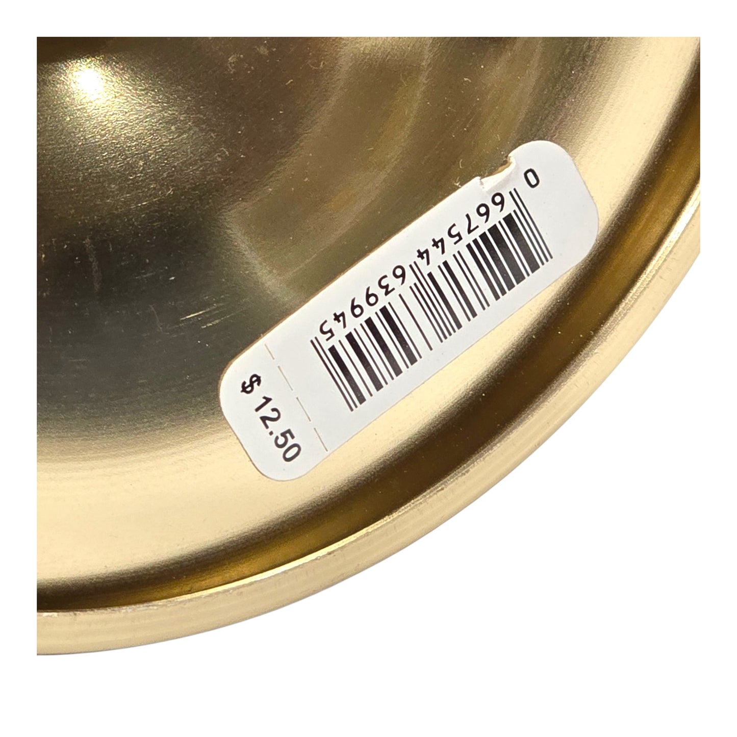 Bath & Body Works Gold Pedestal Maple Leaf Candle Holder + Peach on Earth Candle