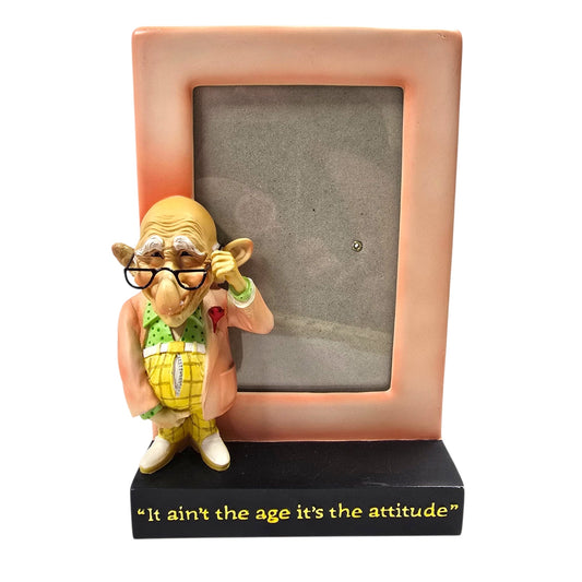 Coots Attitude Photo Frame Retirement Gag Gift No. 4970 2003 Westland Giftware
