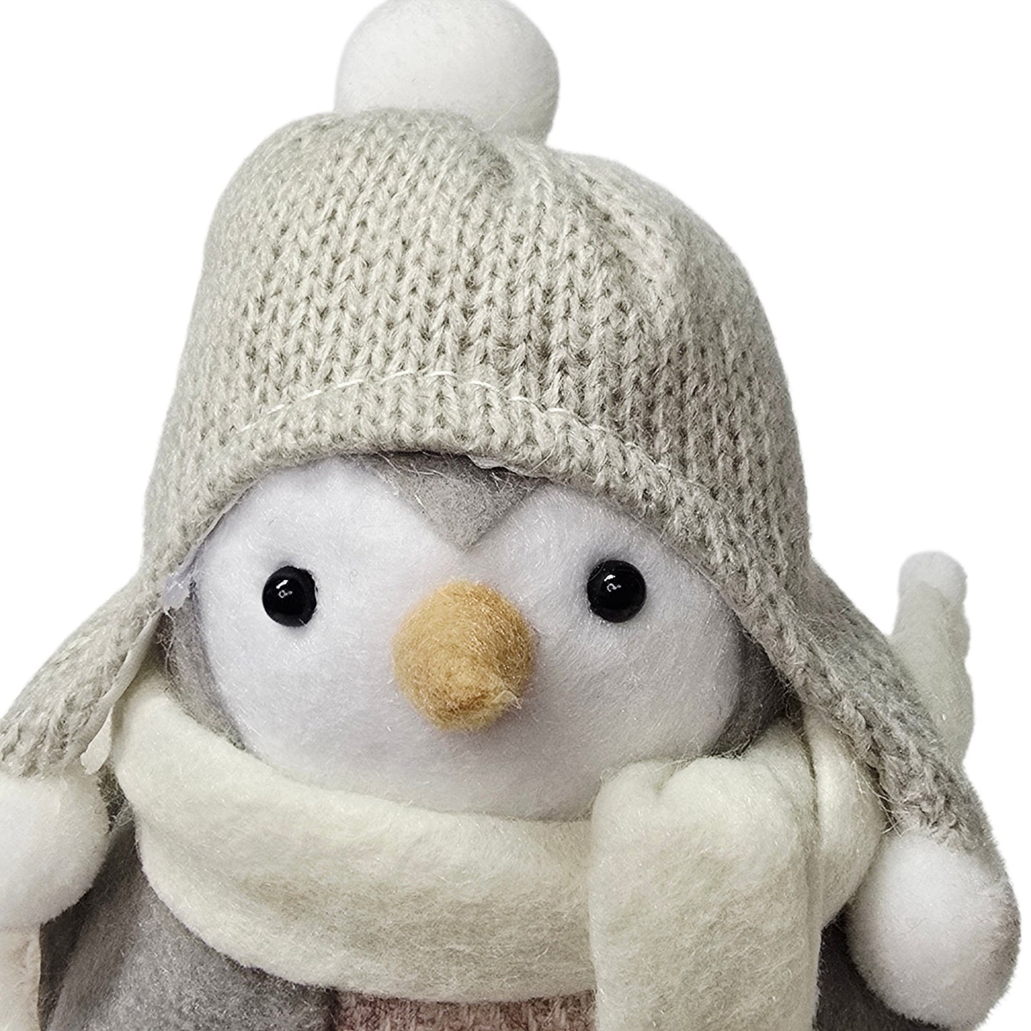 Target Spritz Bird Loop 2022 Featherly Friends Winter Christmas Gray Trapper Hat