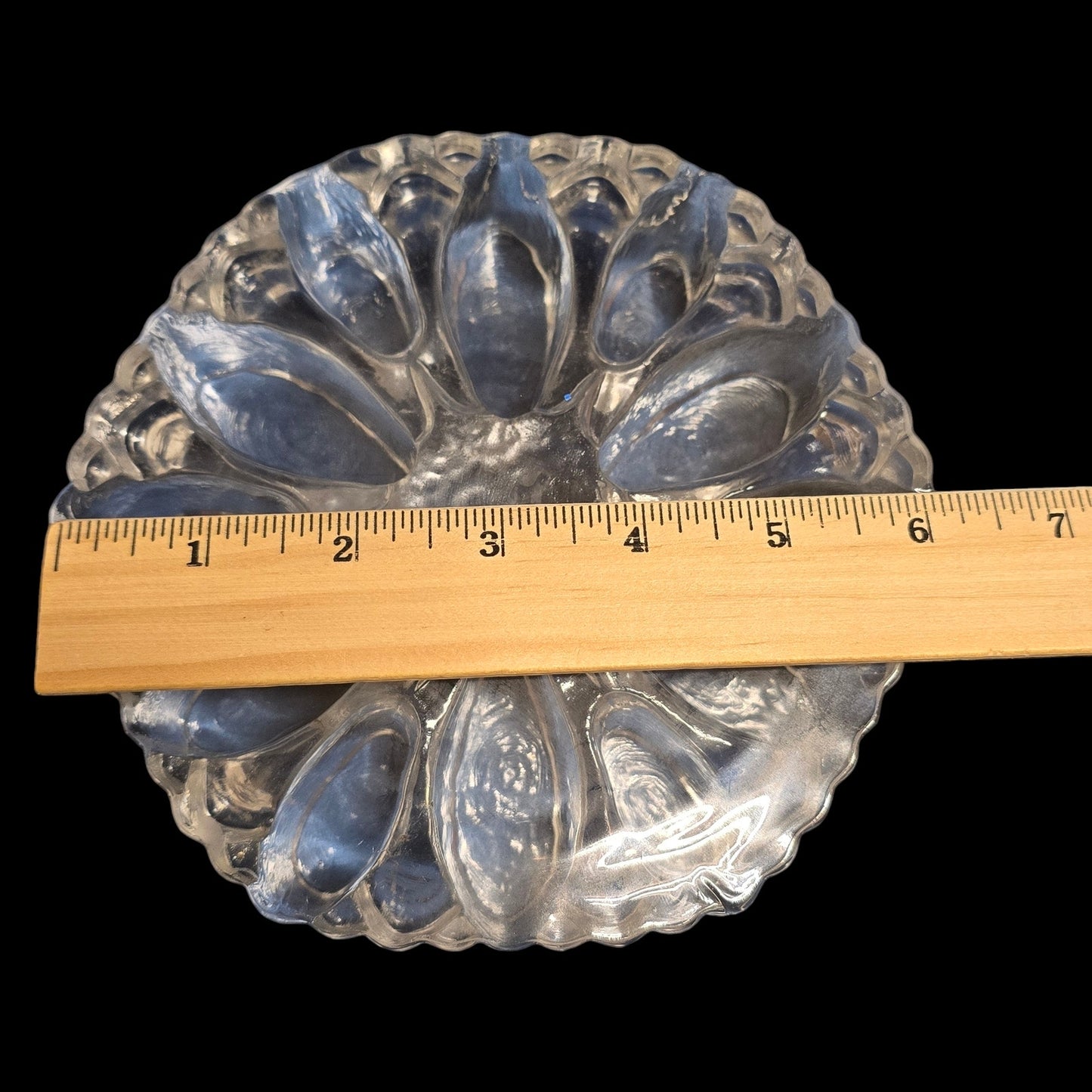 Vintage Bel Mondo Germany Glass Tea Light Warmer / Candle Holder Georgshutte