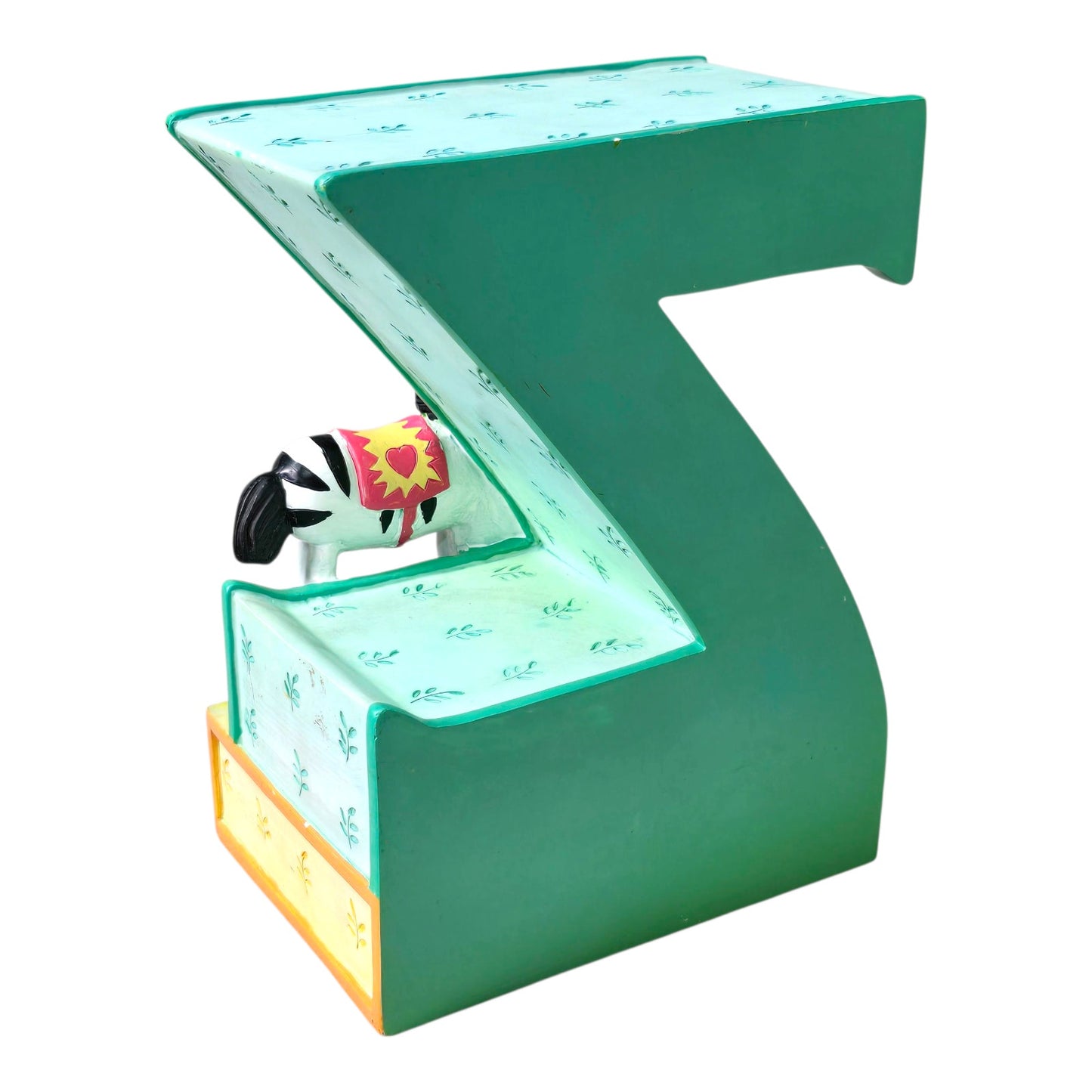 Mary Engelbreit Letter “Z” Bookend Vintage 1998 Resin