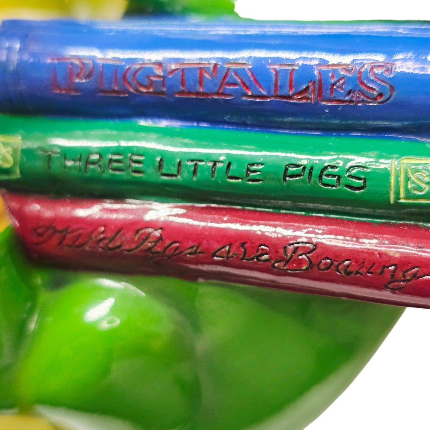 Vintage 2001 Pig Tales Pig Invasion Figurine - Hog Heaven "Wild are Boaring"