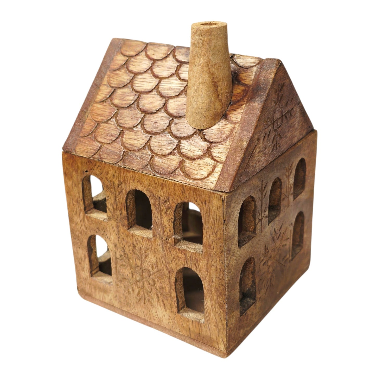 Anthropologie Wooden Humble Home Small Season Decor Candle Holder RARE No candle