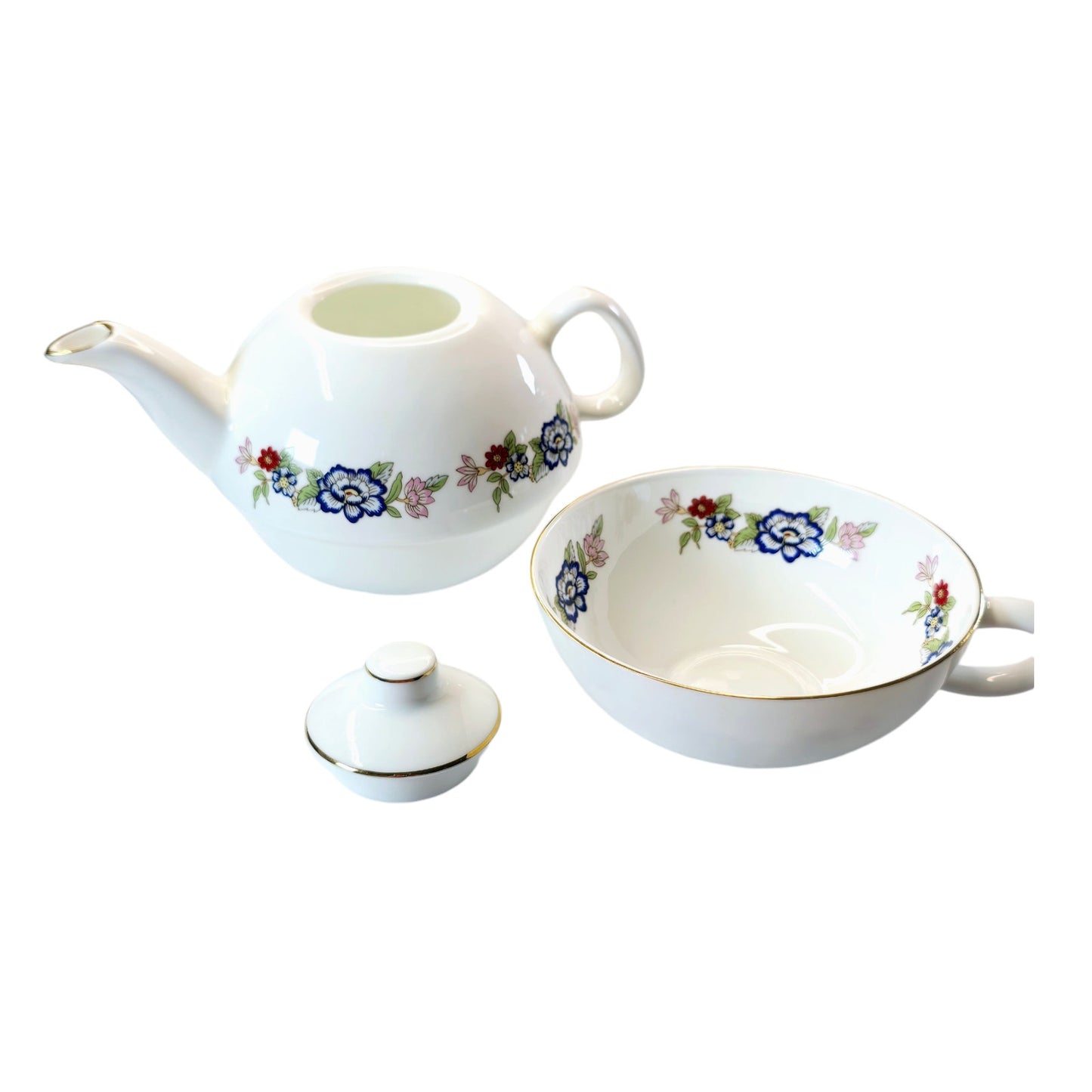 3 Pc Royal Tara, Galaway "Tea for Me" Nesting Tea Set