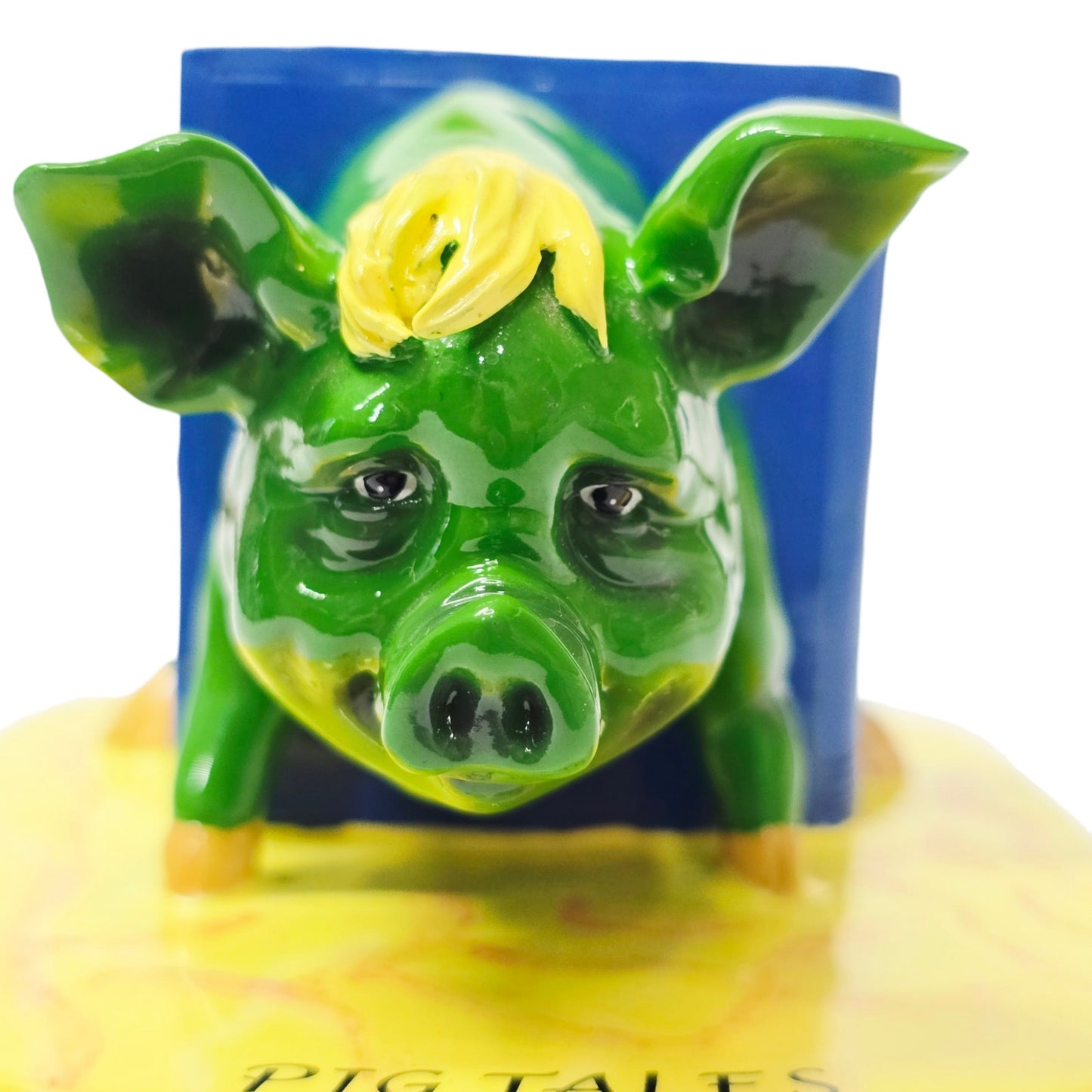 Vintage 2001 Pig Tales Pig Invasion Figurine - Hog Heaven "Wild are Boaring"