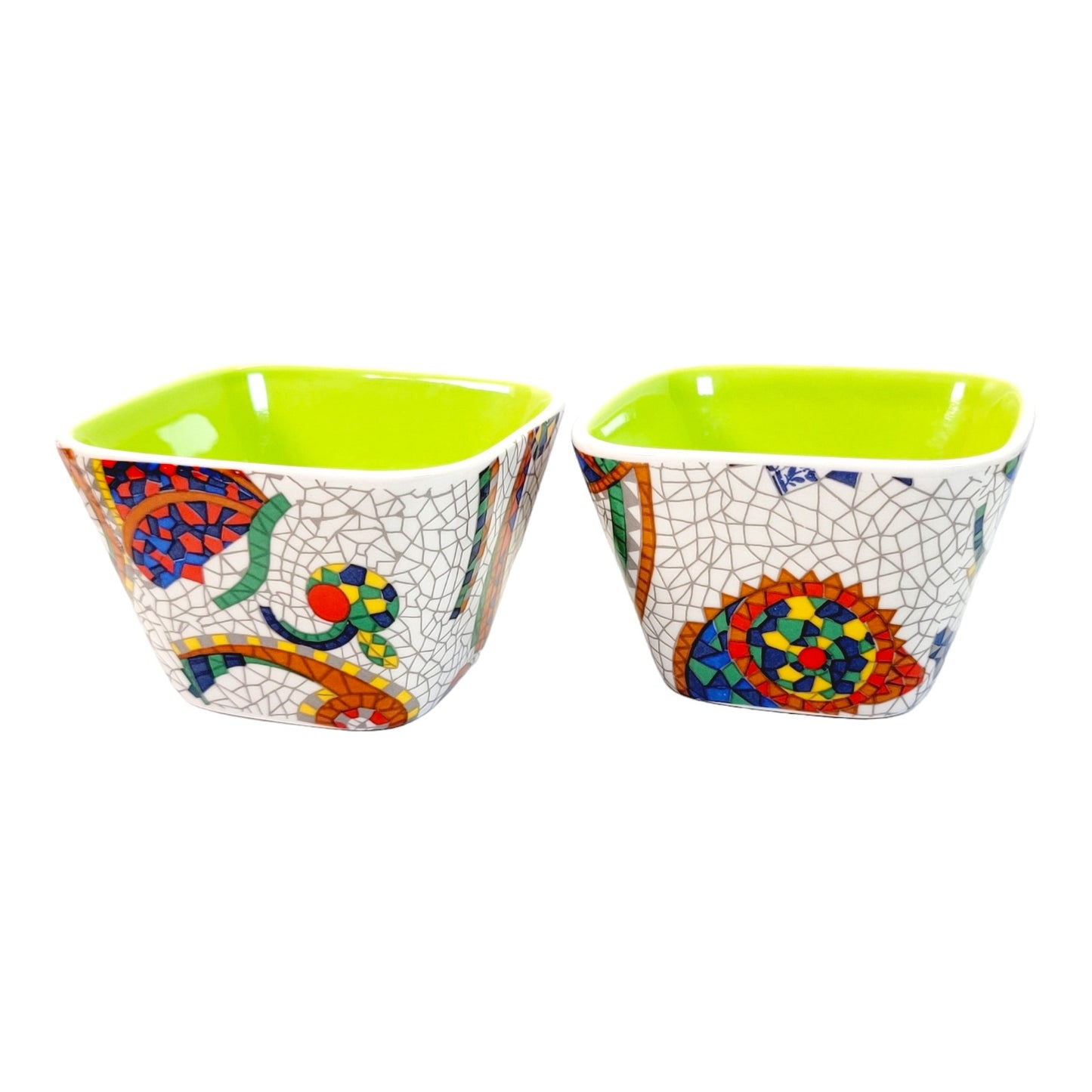 Antoni Gaudi Small Mosaic Bowls, Made in Spain