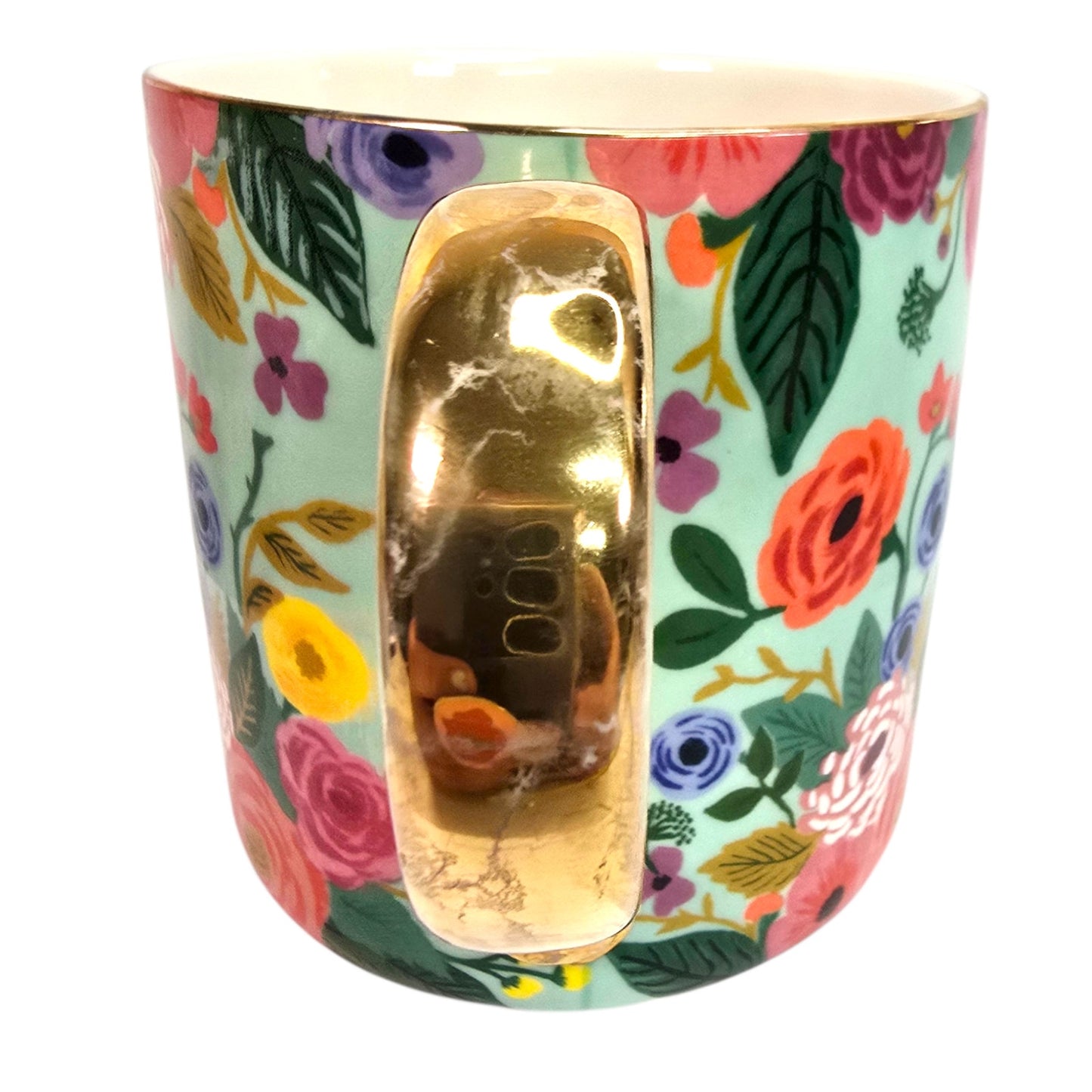 Anthropologie Rifle Paper Co Garden Party Monogram Mug Letter K Anna Bond