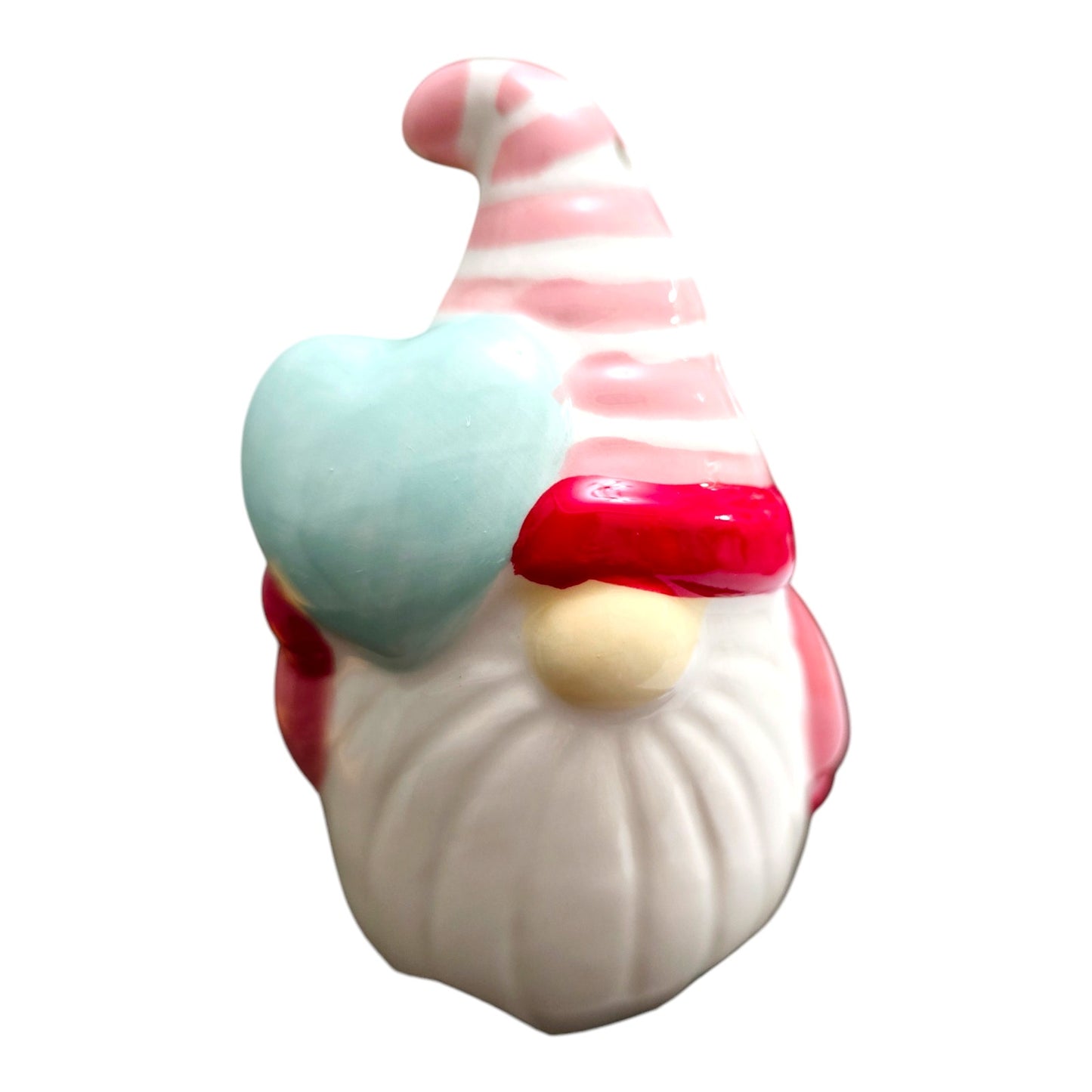 Blue Heart Holiday Gnome LIVE-CRAFTED SHAKER + 3 PINS Join me LIVE to give Input, or Give me Creative Freedom!