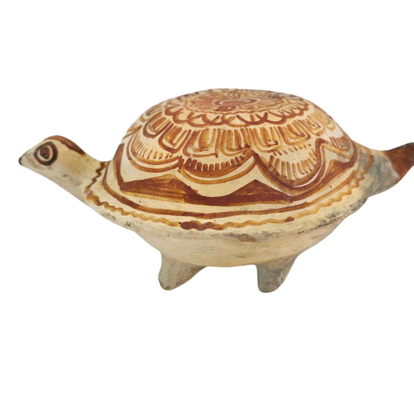 Vintage Mexican Pottery Style Turtle