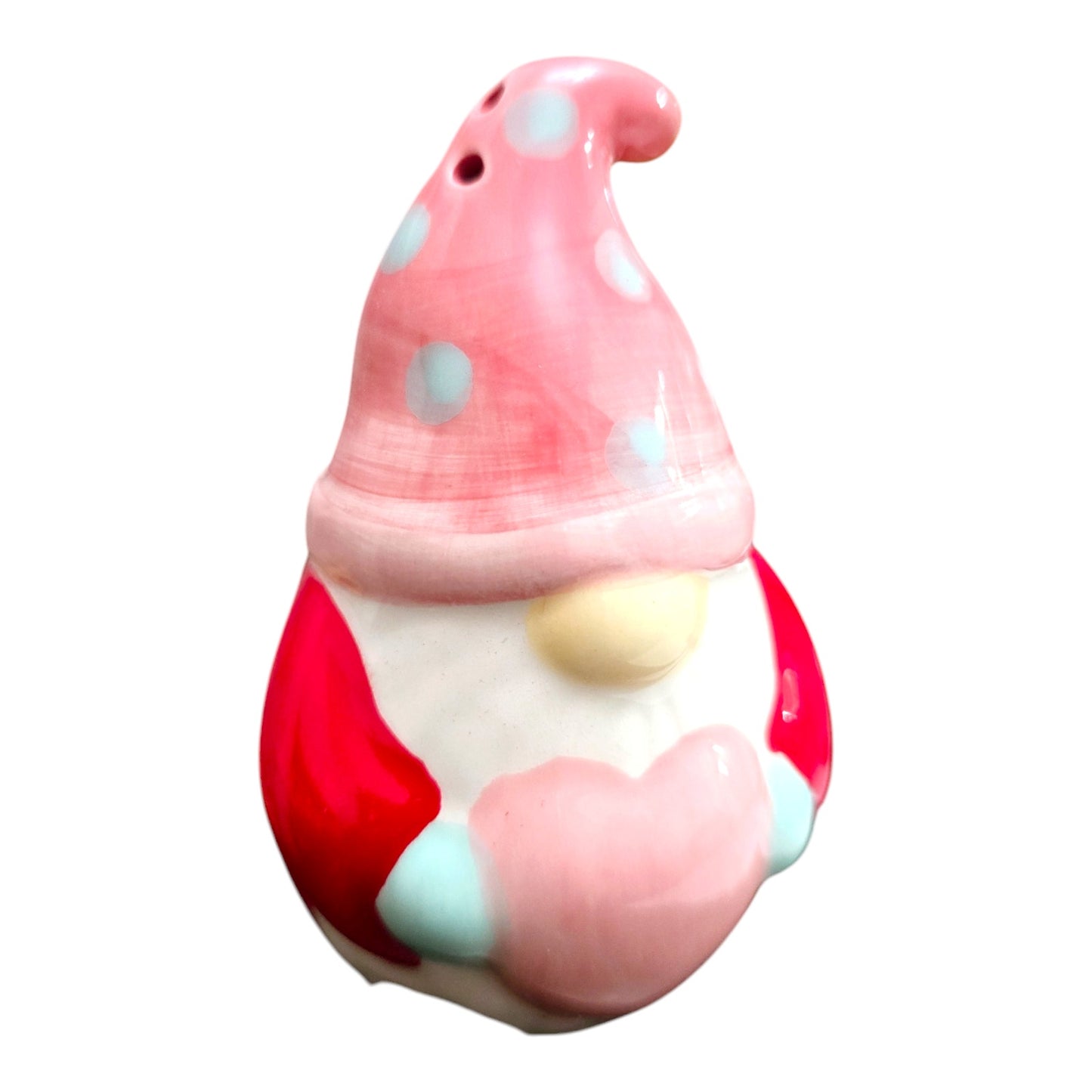 Pink Heart Holiday Gnome LIVE-CRAFTED SHAKER + 3 PINS Join me LIVE to give Input, or Give me Creative Freedom!