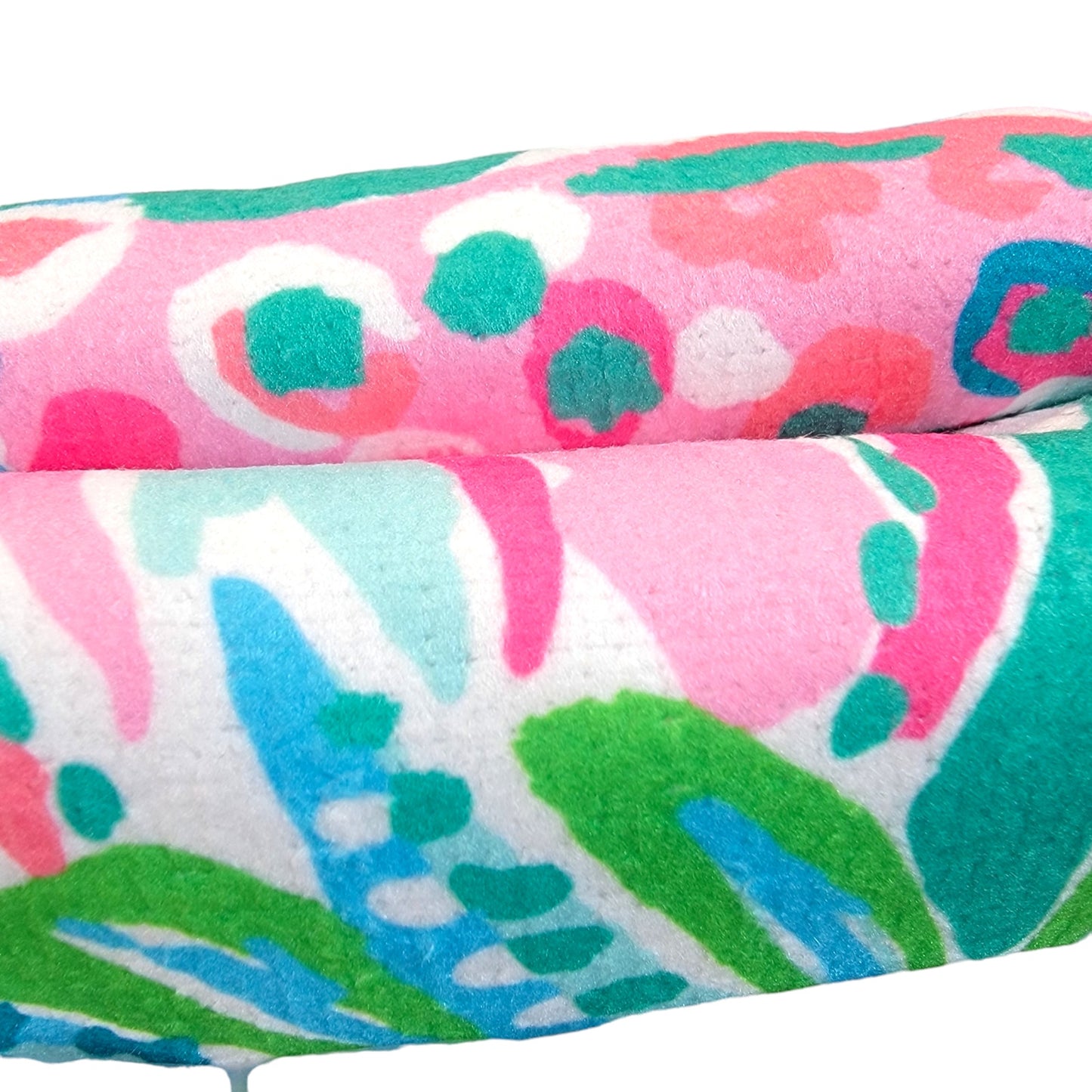 New Lilly Pulitzer Lounge Towel Beach Towel 40x72 Aqua Tropical Pink Oversized