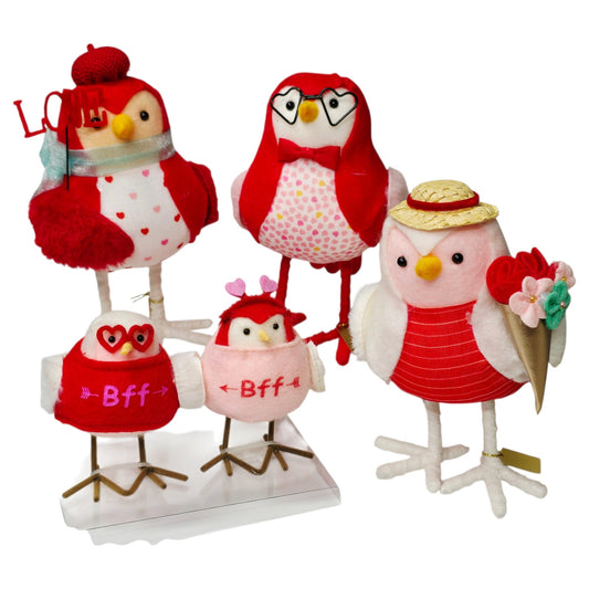 2023 Valentine's Day Featherly Friends Target Birds Aerial, Fledge, Jet & BFF's