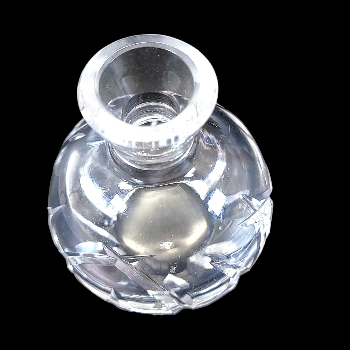 Marquis by Waterford Perfume Bottle with Dobber 4.75" H