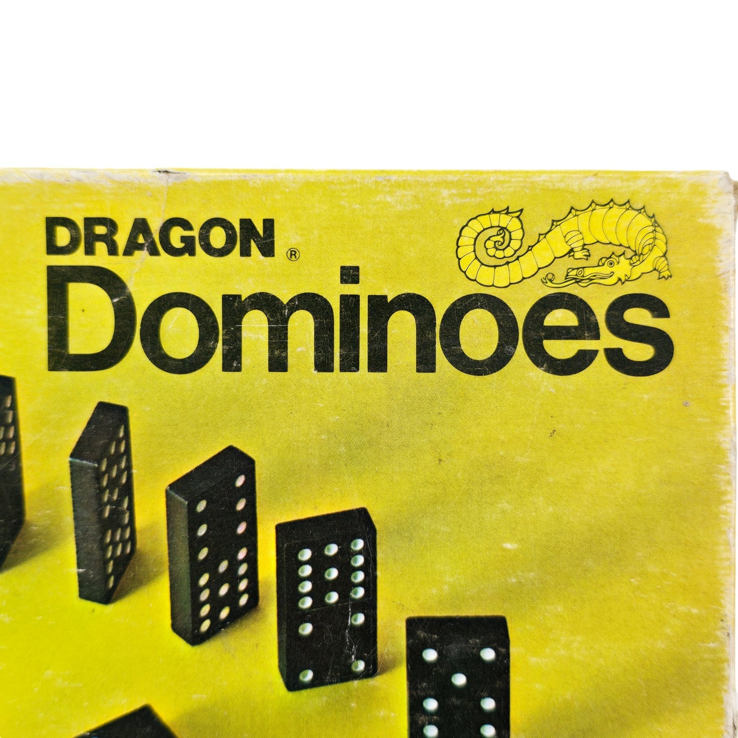 Vintage 1970 Milton Bradley Double Twelve Dragon Dominoes, 91 Piece Set