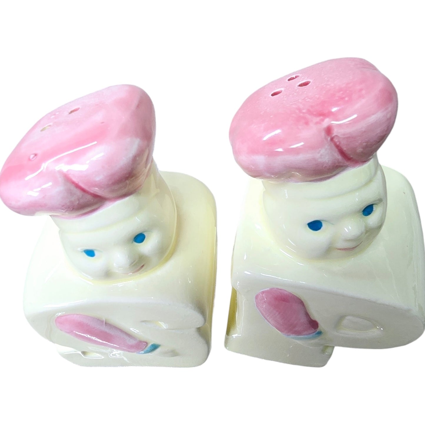 Vintage Sarsparilla Shawnee Replica Chef 1980's Salt & Pepper Shakers