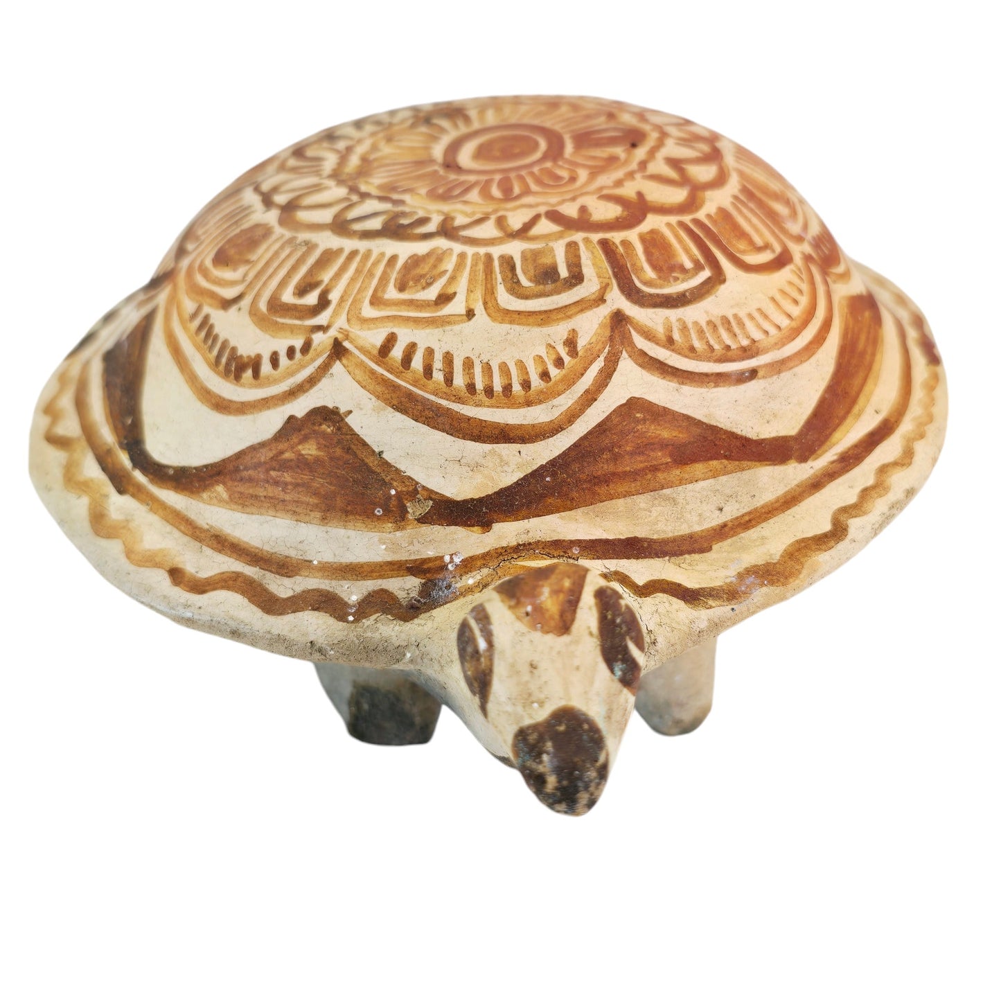 Vintage Mexican Pottery Style Turtle