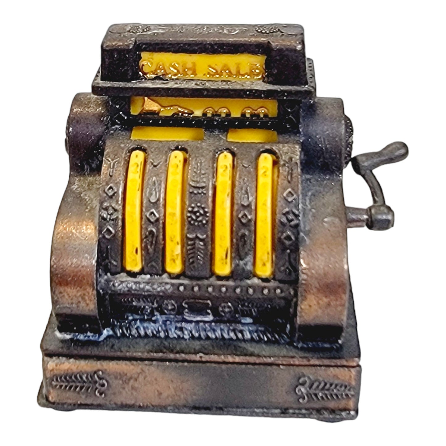 Vintage Durham Industries Miniature Metal Die Cast Cash Register