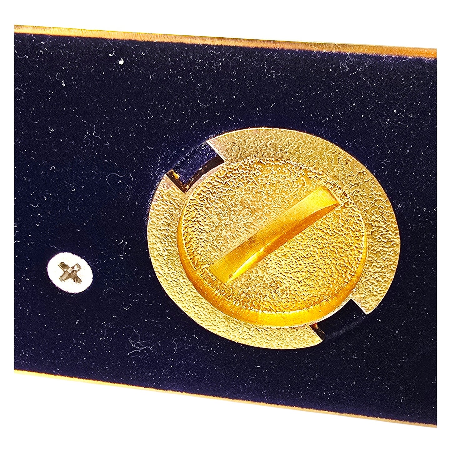 Vintage Neiman Marcus Brass Gold Bar Piggy Bank 999.9 Fine Gold Ingot Paperweight