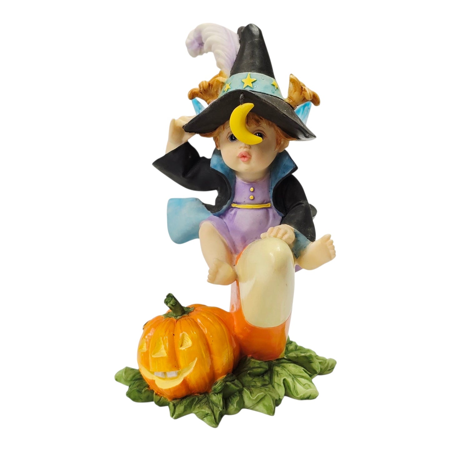 Enesco My Little Kitchen Fairies Candy Korn Fairie Halloween Figurine 2005 Fall
