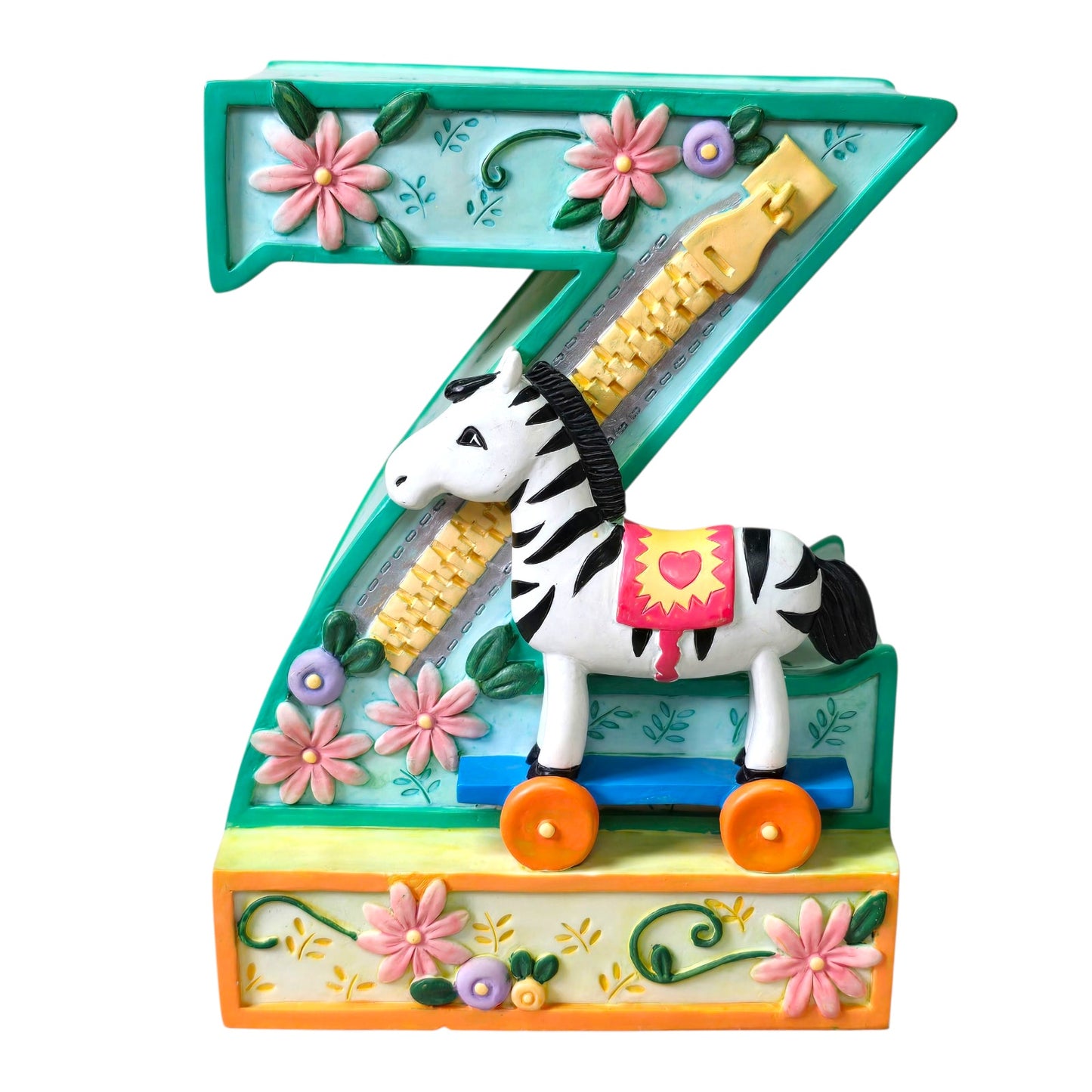 Mary Engelbreit Letter “Z” Bookend Vintage 1998 Resin