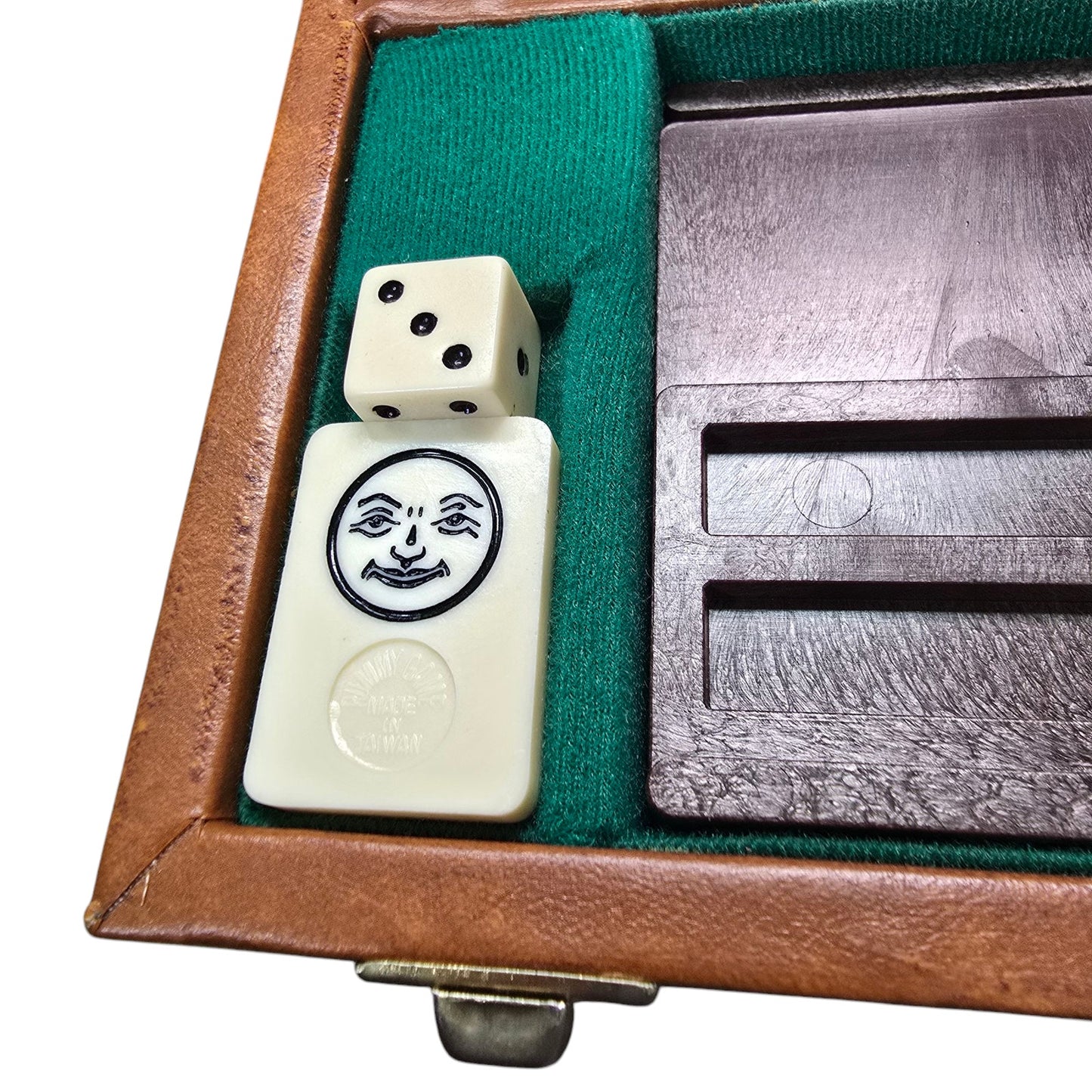 Vintage Rummikub Set in a Faux Leather Case