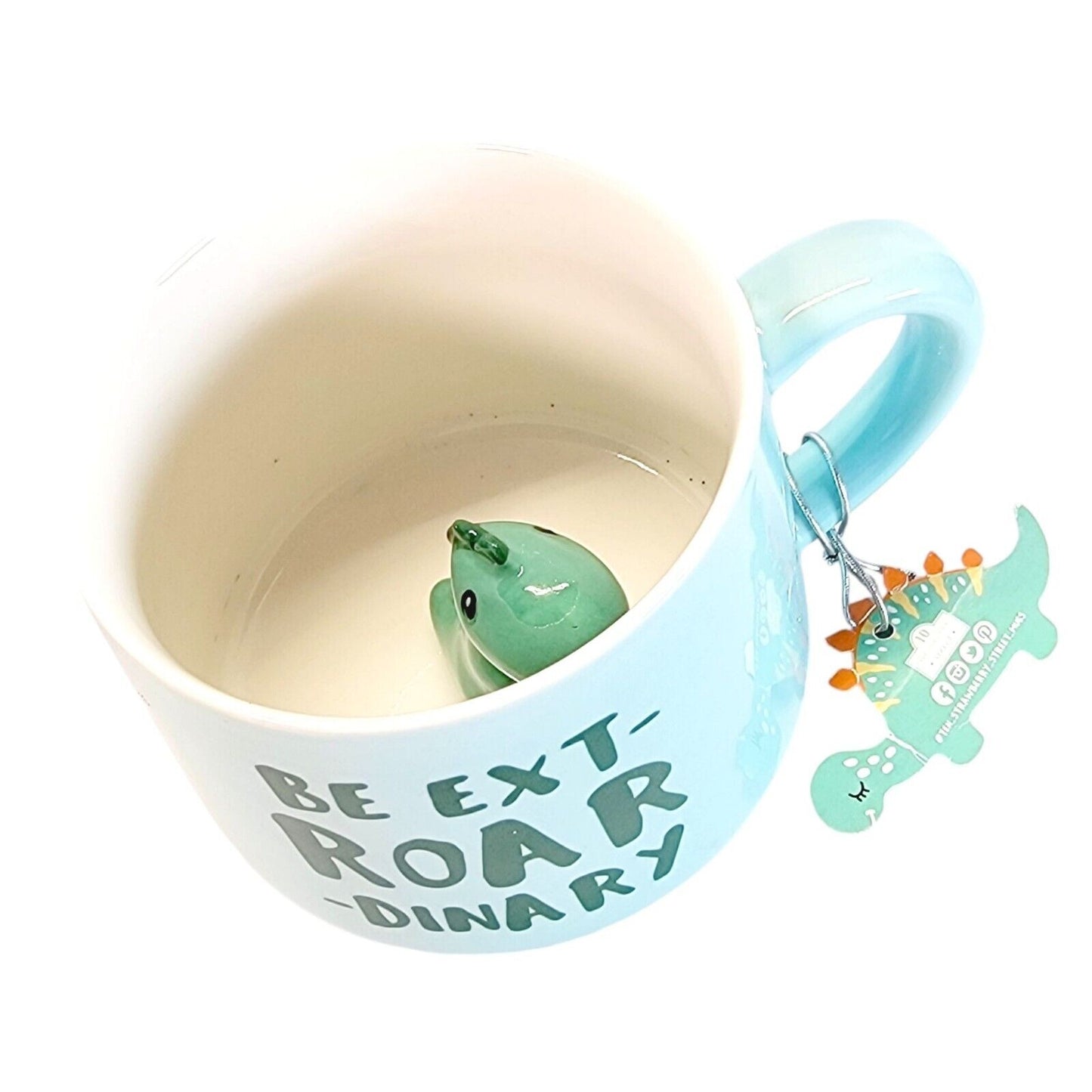 Be Ext-ROAR-Dinary Dinosaur Mug By 10 Strawberry Street