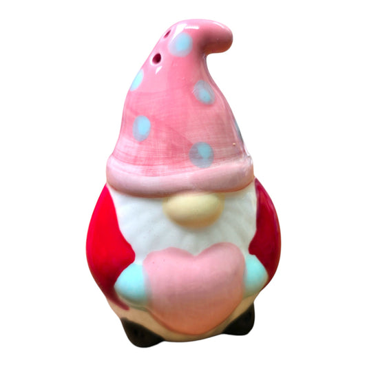 Pink Heart Gnome LIVE-CRAFTED SHAKER + 3 PINS Join me LIVE to give Input, or Give me Creative Freedom! Holiday, Love, Hearts, Valentines