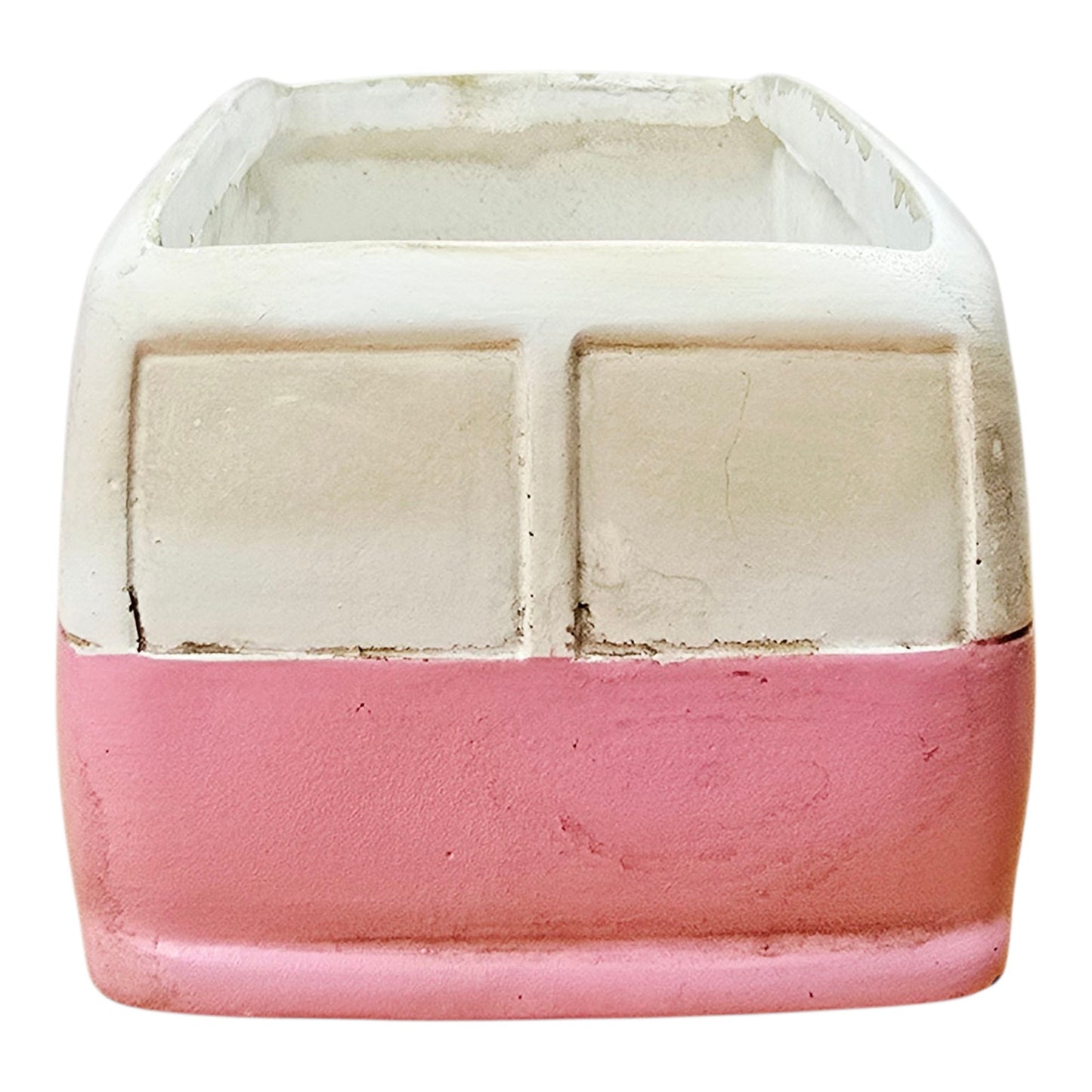Ashland Ceramic Planter Pink Camper Van Bus Boho Summer Decor Michaels 6"