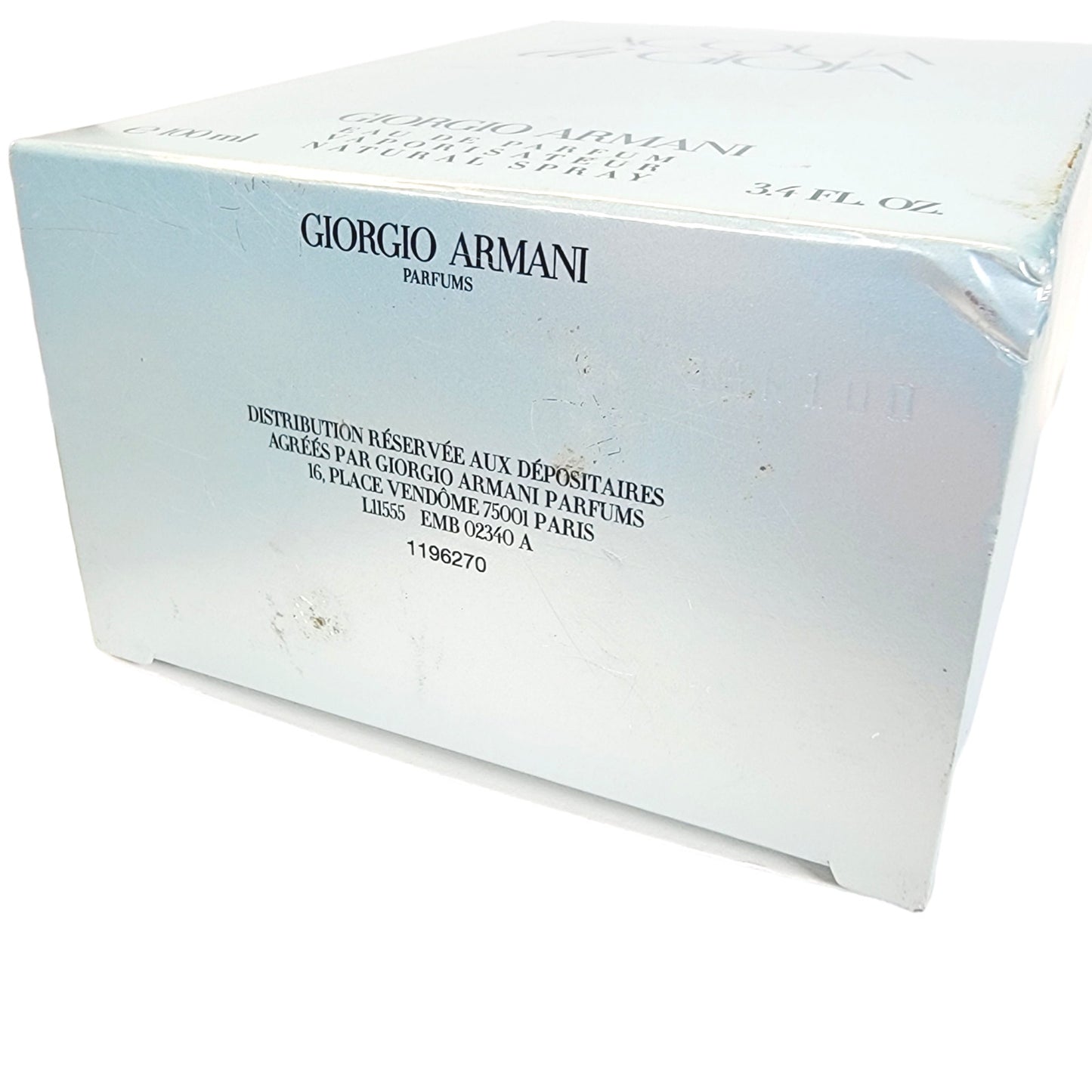 Acqua di Gioia Gorgio Armani Eau de Parfum Spray 100ml 3.4 FL OZ with Box