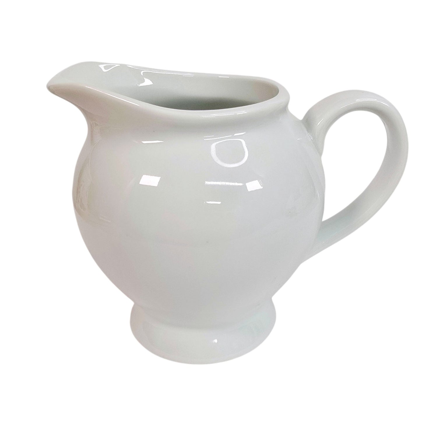 Pottery Barn Great White Creamer Small Pitcher Ceramic White Farmhouse Decor